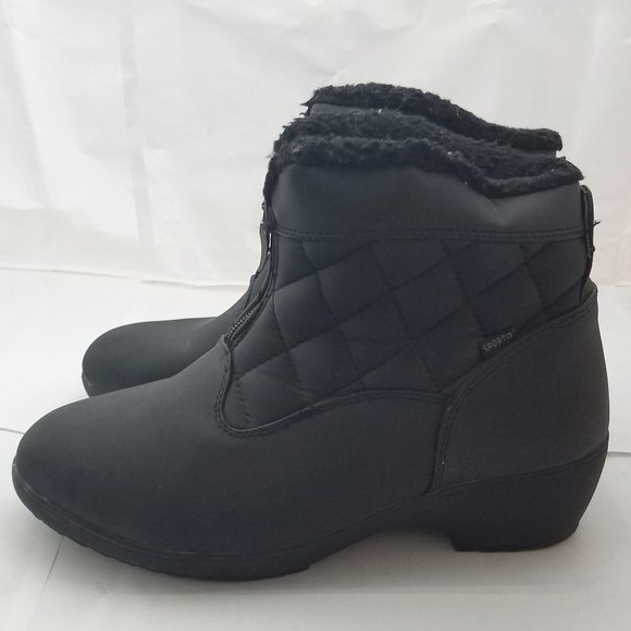 Sporto Shoes Sporto Zelda Black Warm Lined Snow And Rain Boots Size